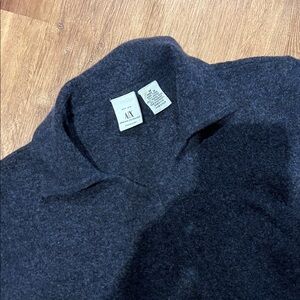 A/X Armani Exchange Dark Gray V-Neck Sweater